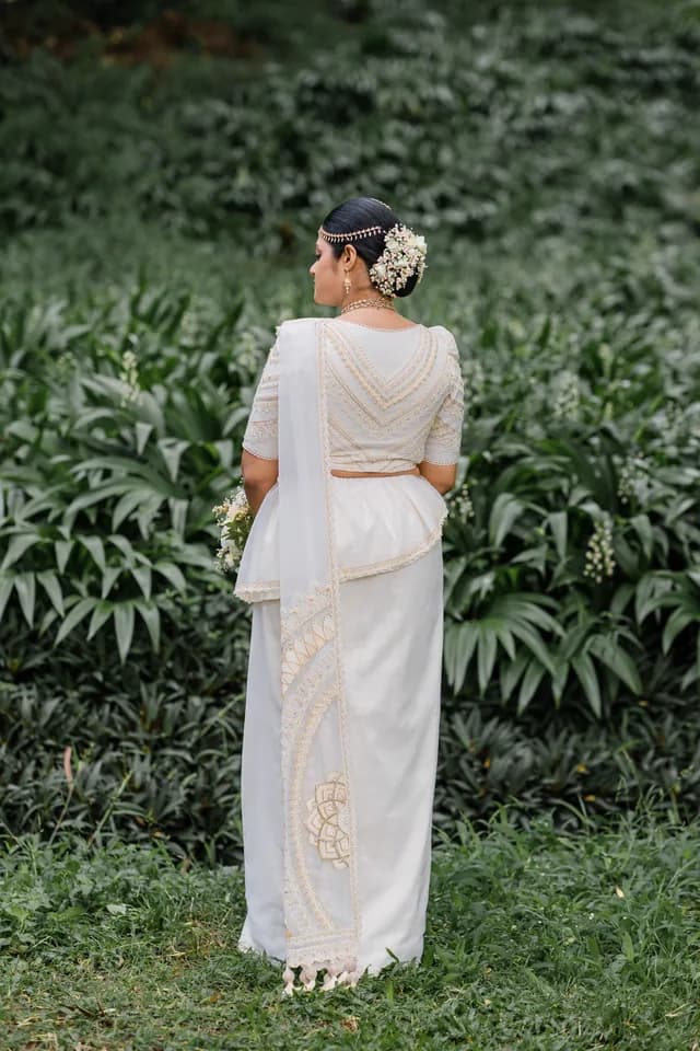Bridal Details in Classic Pintharu wedding couture