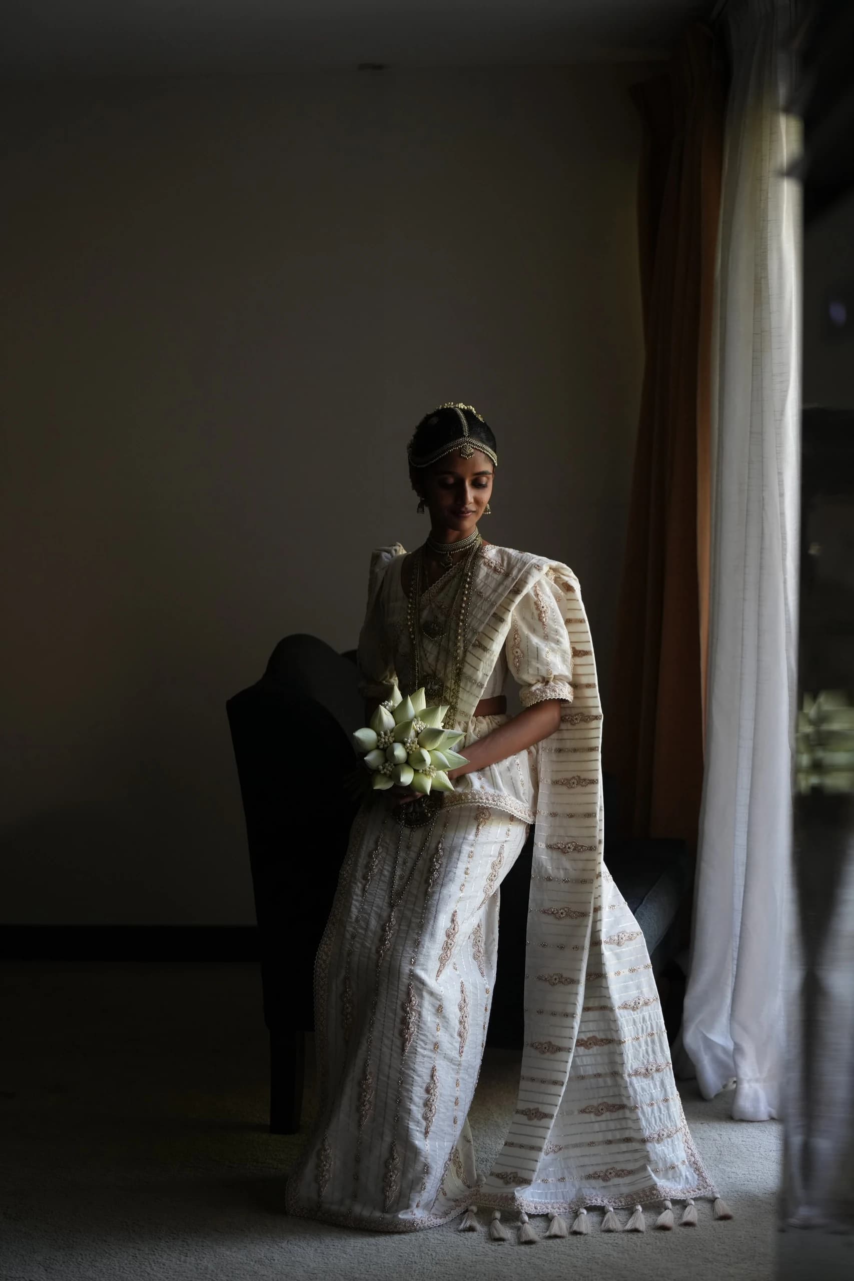 Classic Pintharu bridal couture